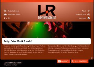 Webseite lr-event.de