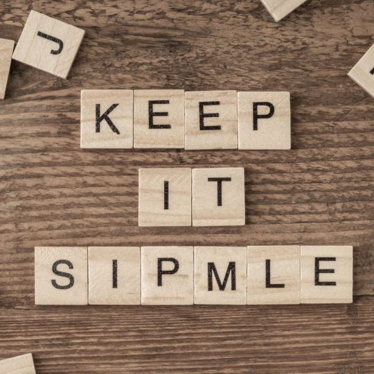 Scrabble - Keep it sipmle