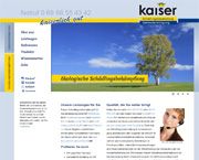 Webseite Kaiser Hygiene